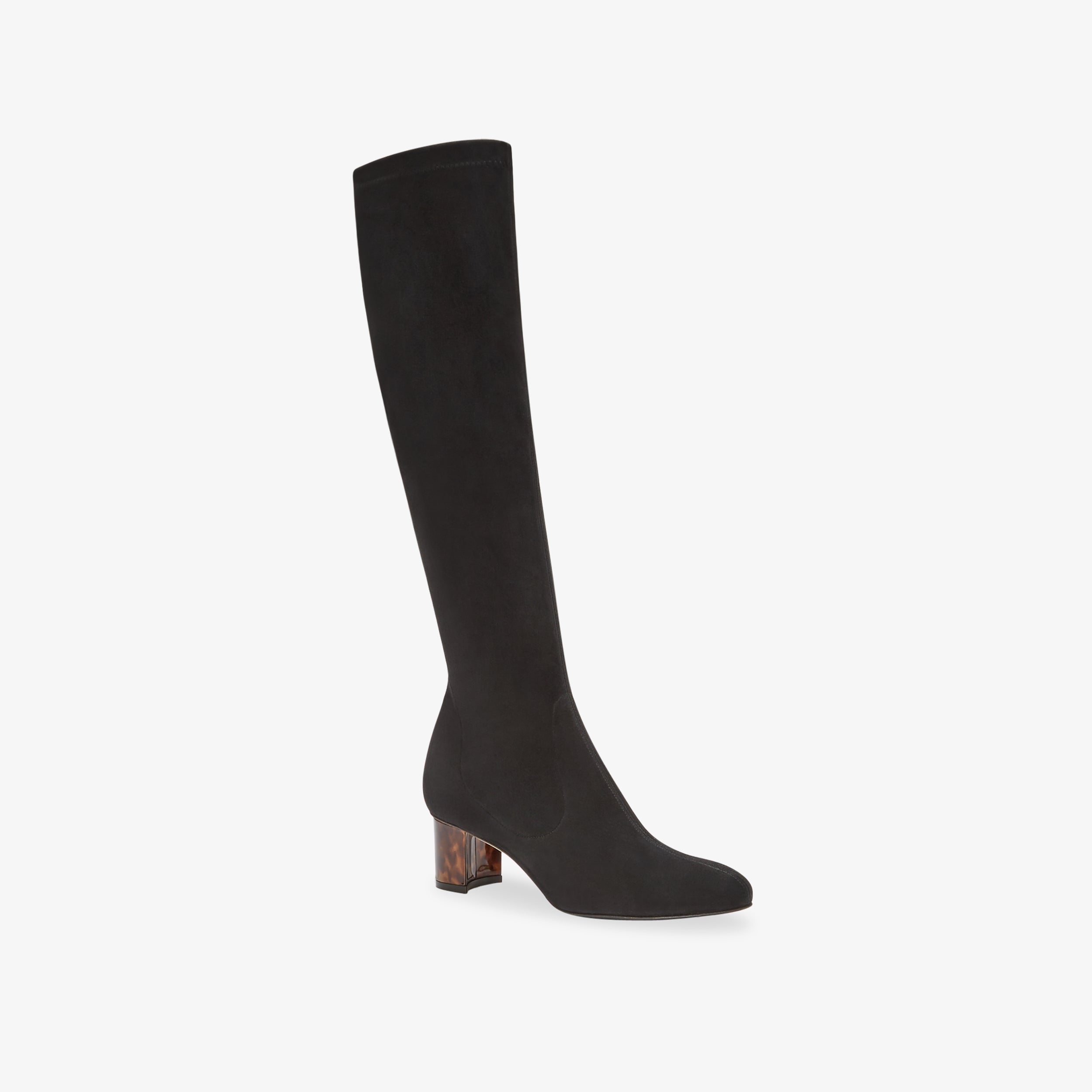 Sarah Flint Alexandra 50 Boot :: Black Stretch Suede – M.M.LaFleur