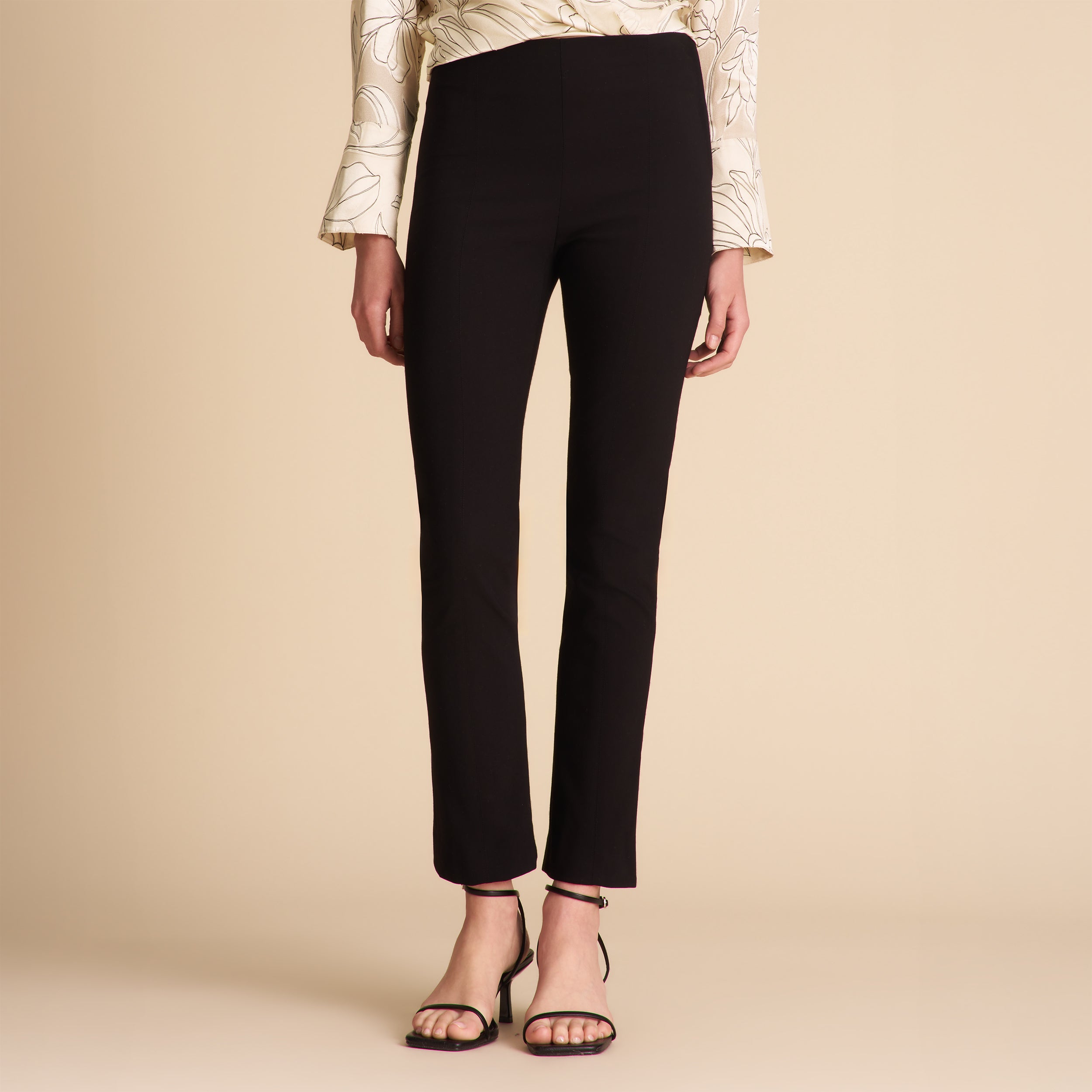 Foster Cigarette Pant - PowerStretch :: Black – M.M.LaFleur