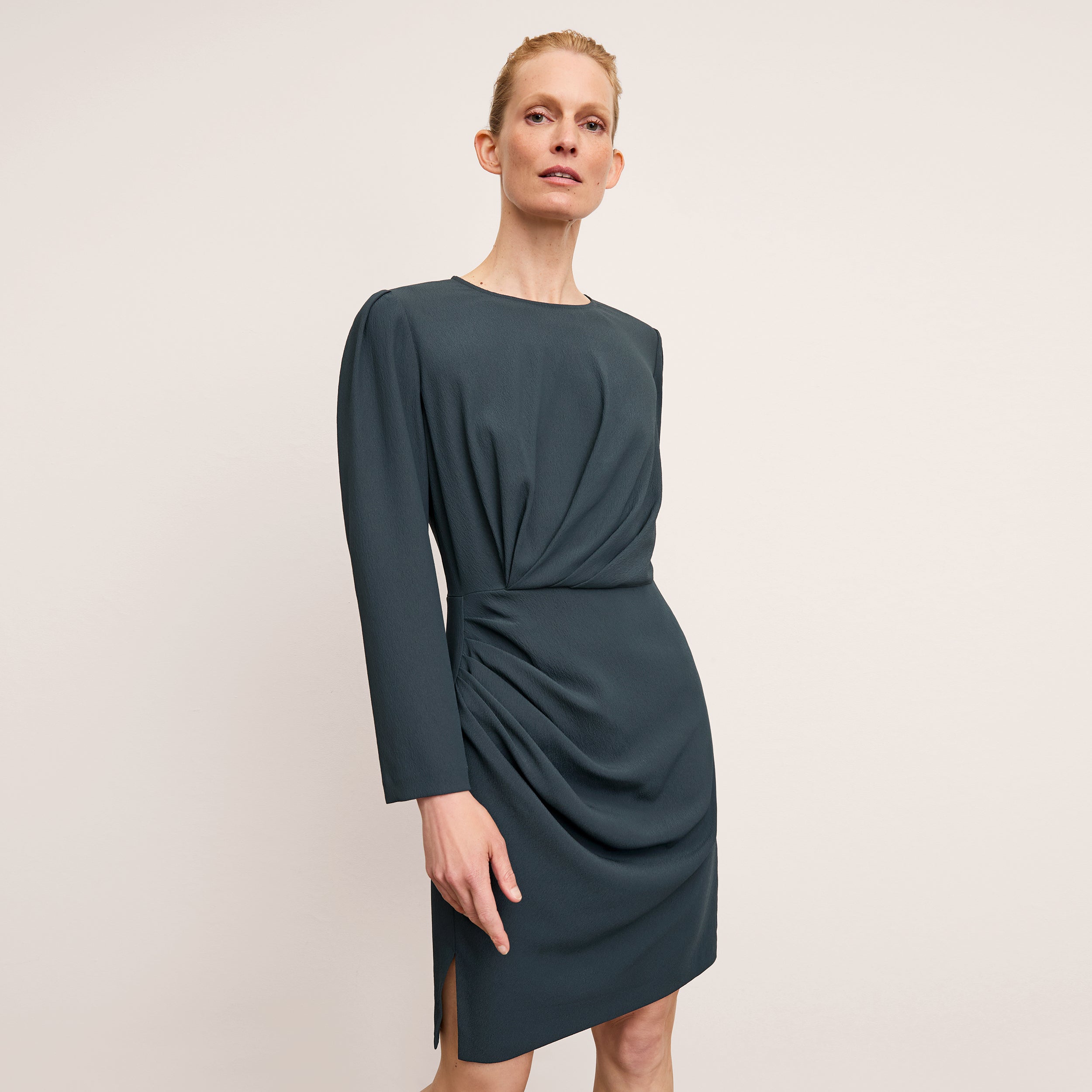 MM Lafleur Charcoal popular Gray Nisa Shift Dress - 6