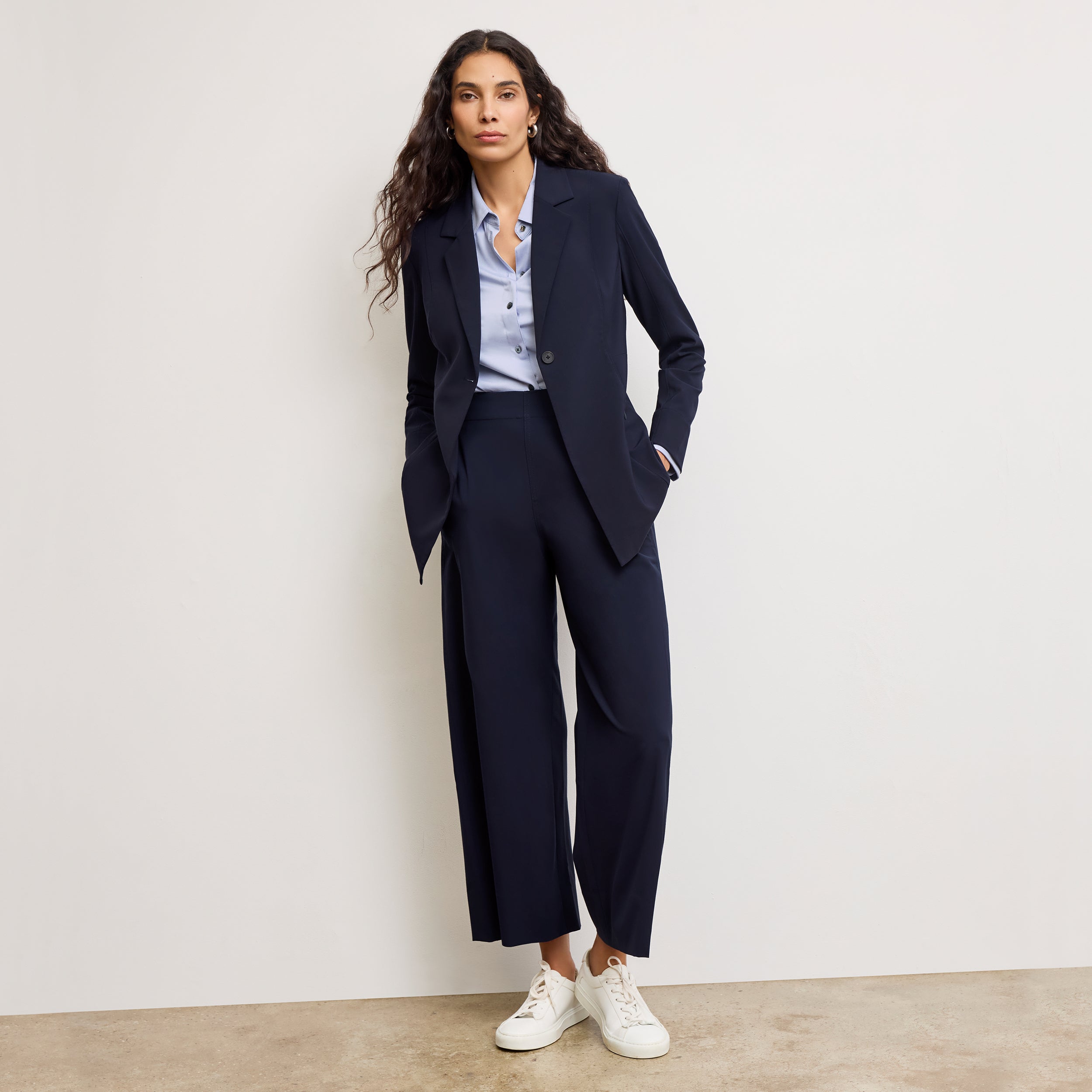 Colby Travel Pant - OrigamiTech :: Dark Navy