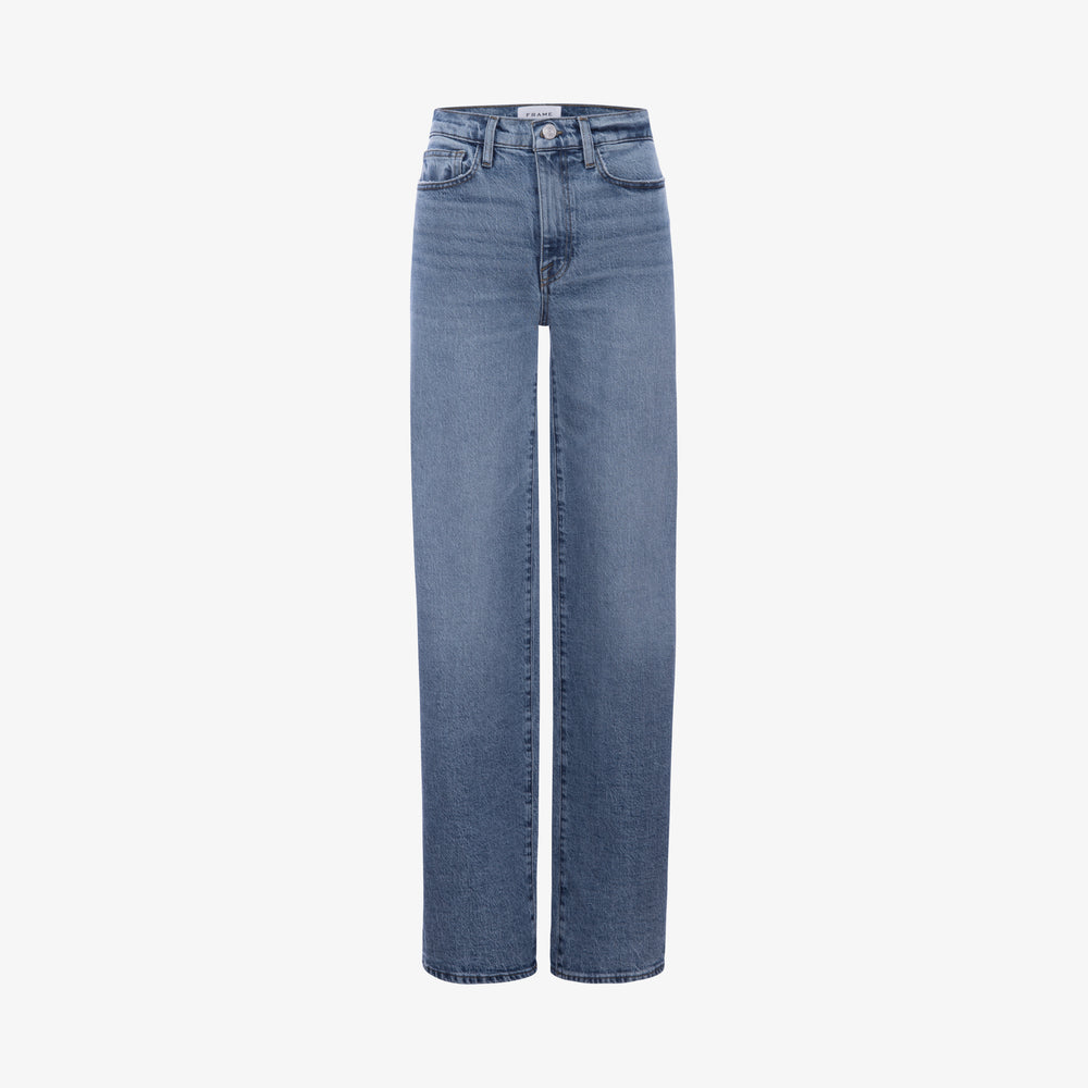 packshot image of the frame le pixie jane wide leg jean
