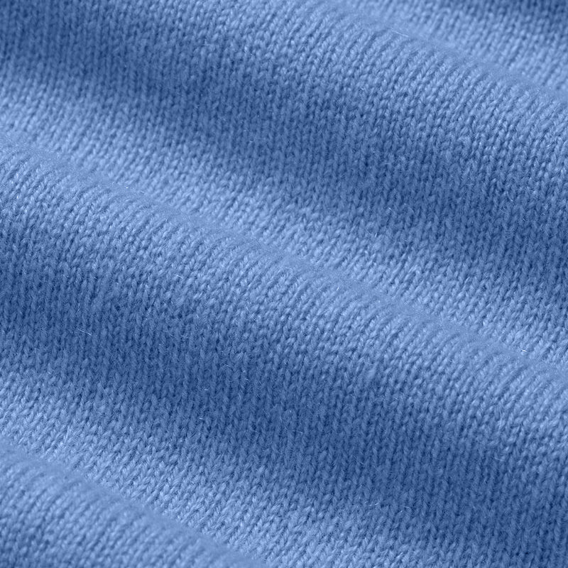 Close-up of blue fabric texture