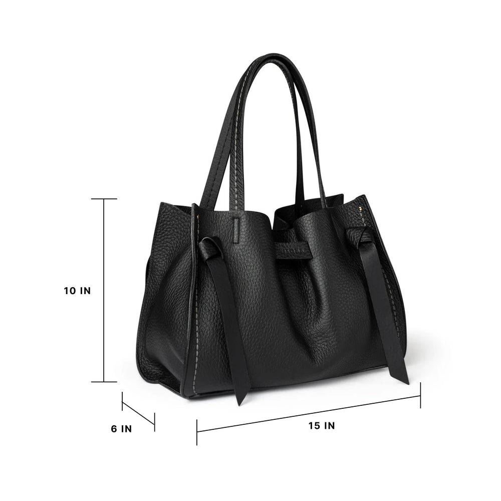 Visonà Vittoria Bag Large - Suede :: Chocolate
