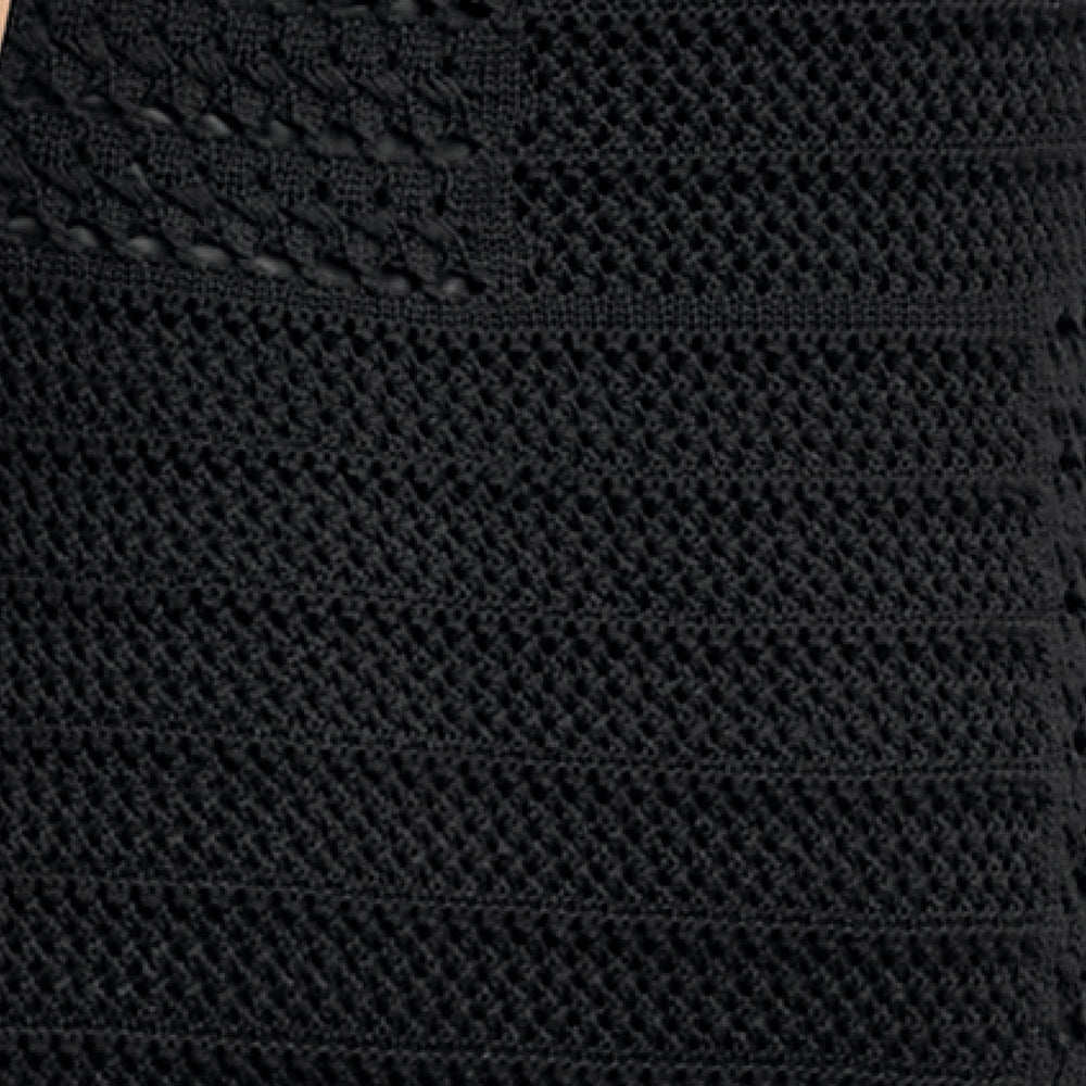 Detailed image of the Fina Dress in Black