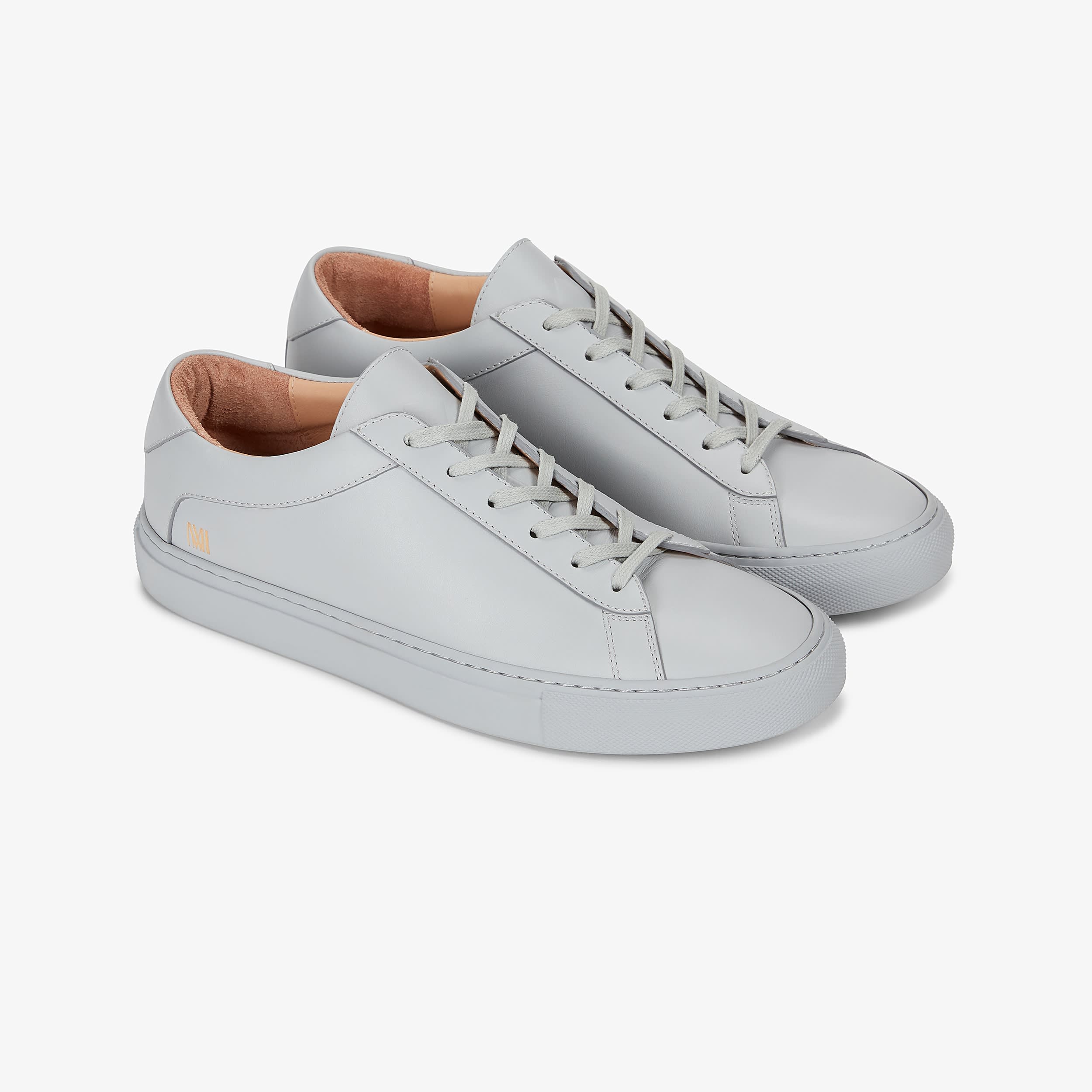 M.M.LaFleur x Koio Low-Top Sneakers - Leather :: Smoke
