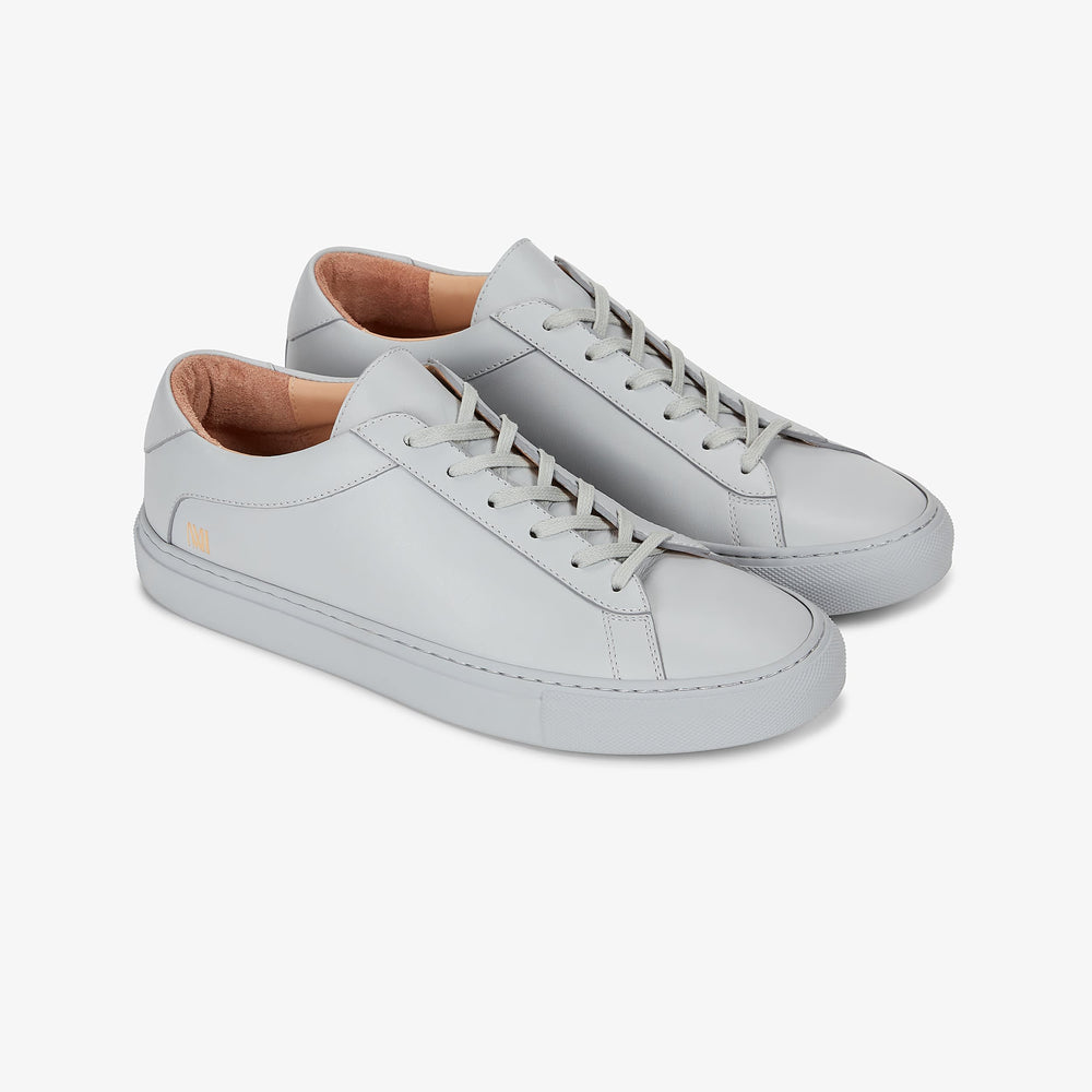 packshot image of M.M.LaFleur x Koio Capri Low-Top Sneakers—Leather in smoke