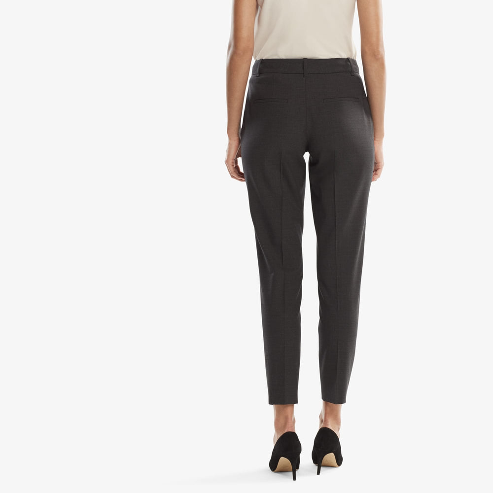 Mejia Pant - Tropical Wool :: Gray Melange