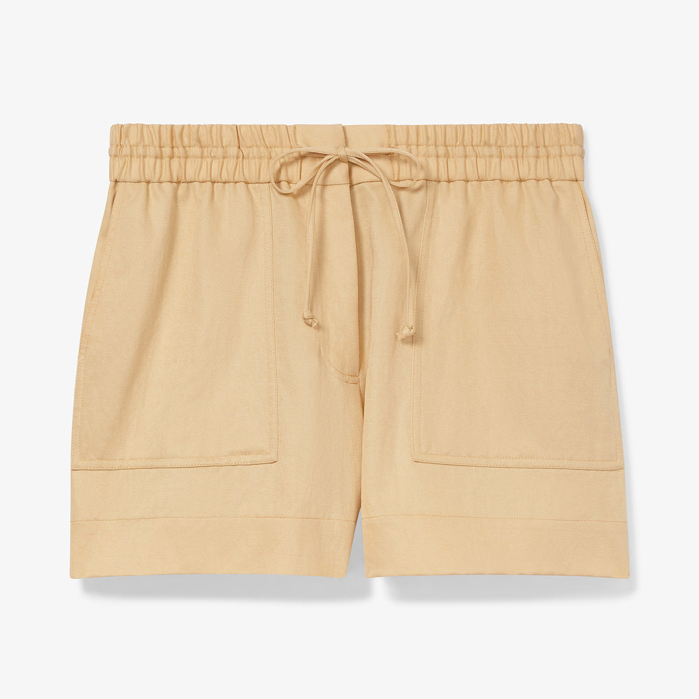 Packshot image of the Adina Short - Everyday Twill in Butter