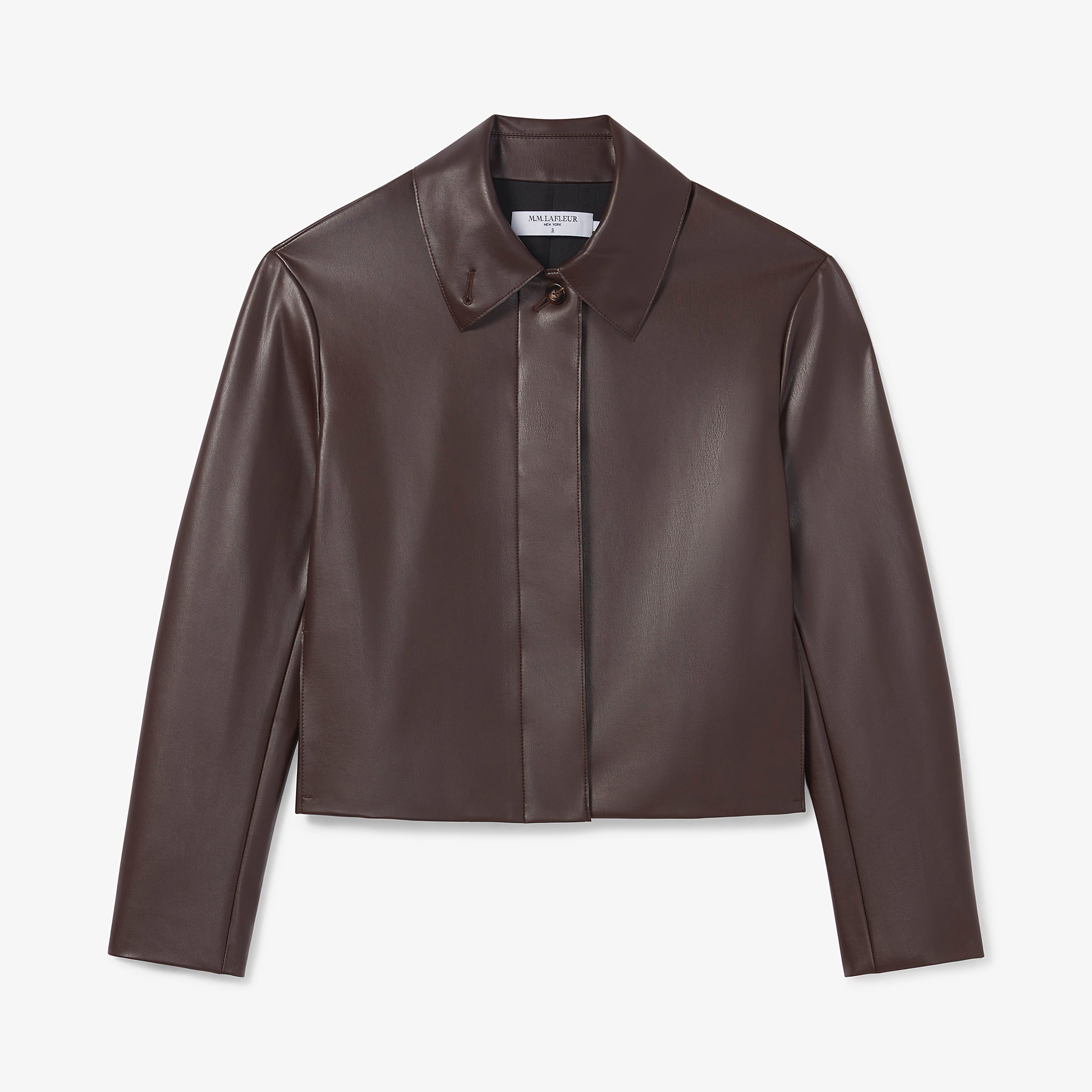 Packshot image of the nicky jacket in brown