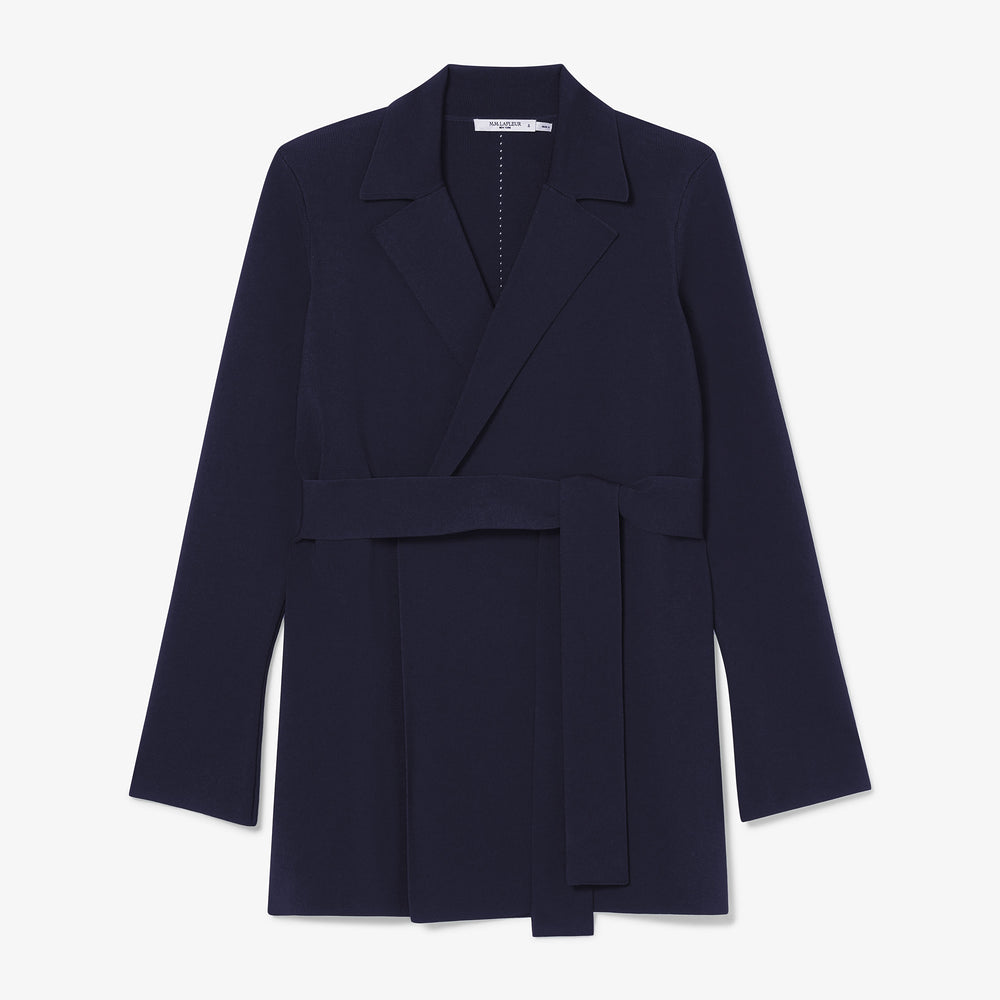Still image of the merritt jardigan in navy