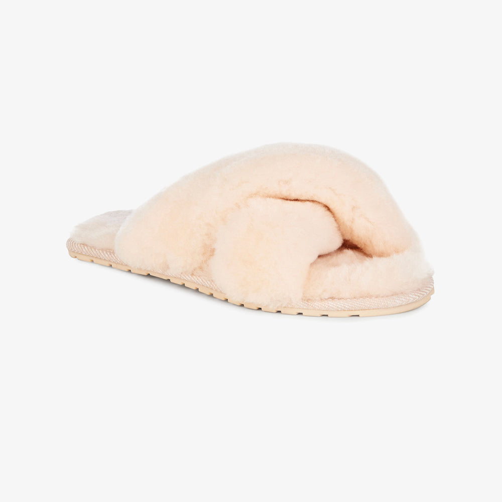 Packshot image of the Emu Australia Mayberry Slipper in Natural