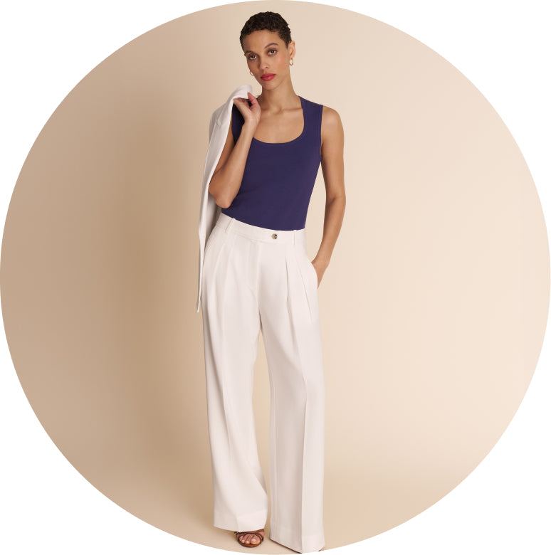 Bia trouser, styled several ways