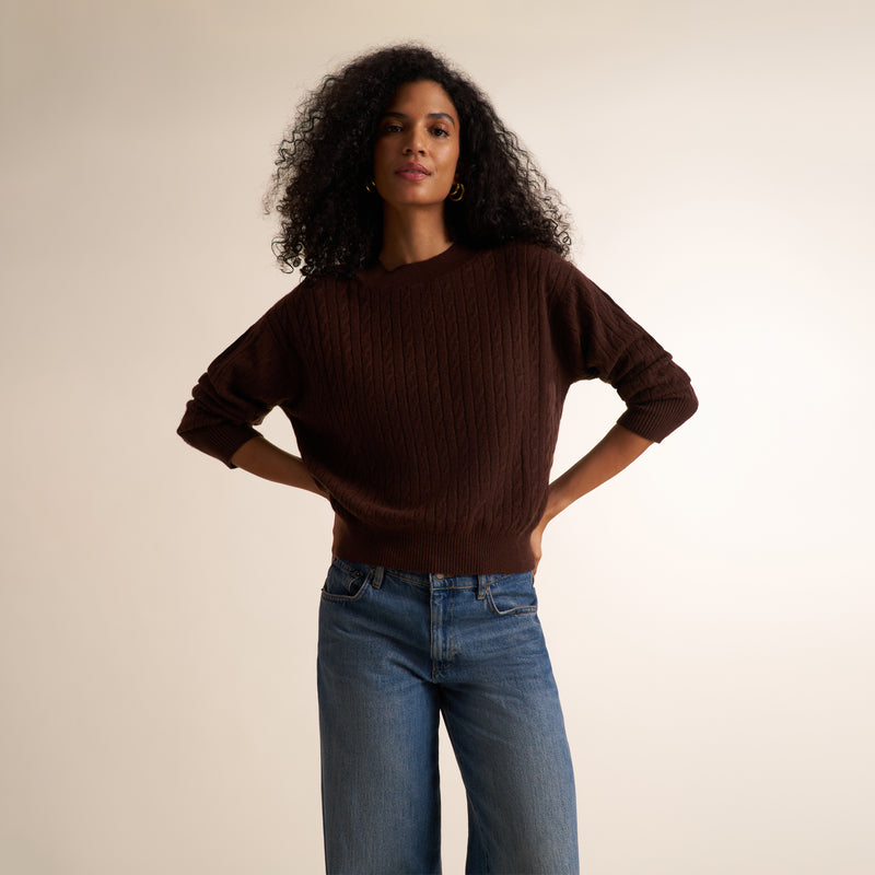 Giselle Cable Sweater