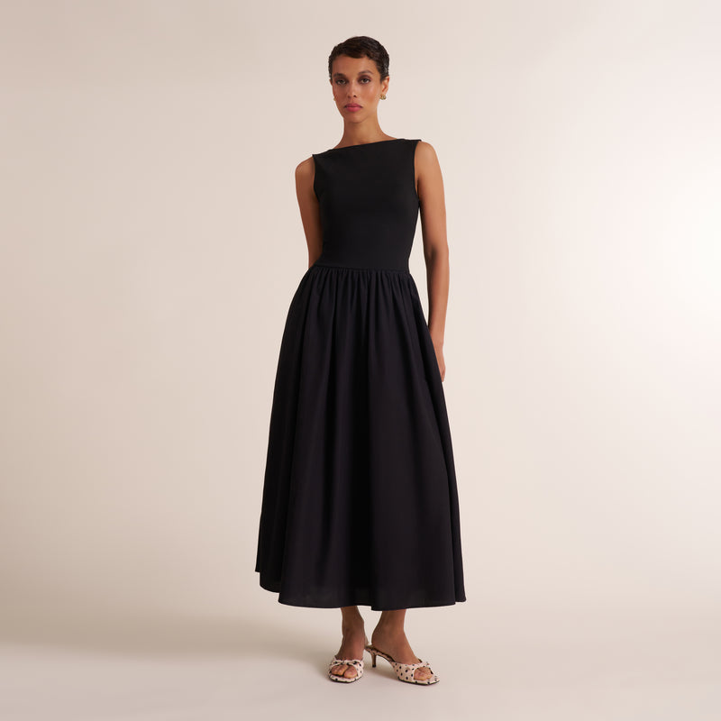 Beatrice Look Back Dress