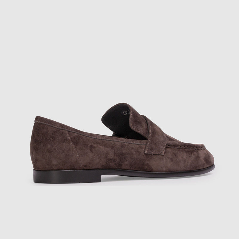 Black Suede Studio Arrow Loafer
