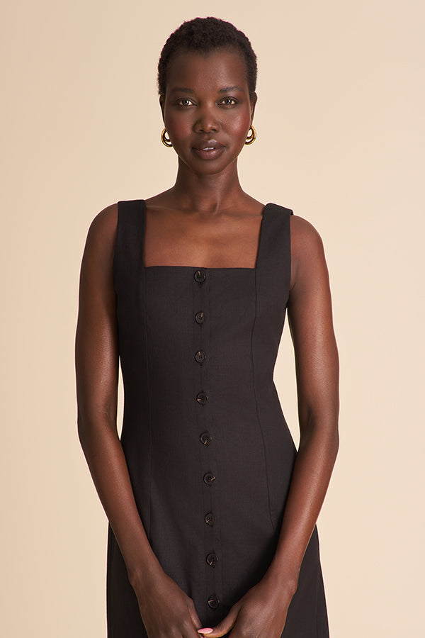 junia linen dress Rails | Junia Dress - Ginger Spotted | Premium Silk | Size M