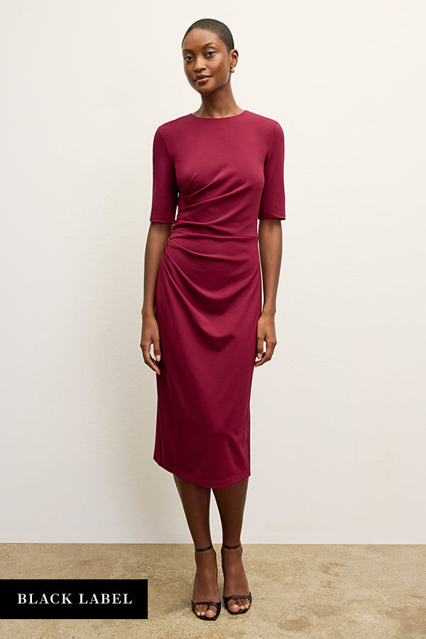 Maaza Dress - OrigamiTech :: Berry Jam – M.M.LaFleur