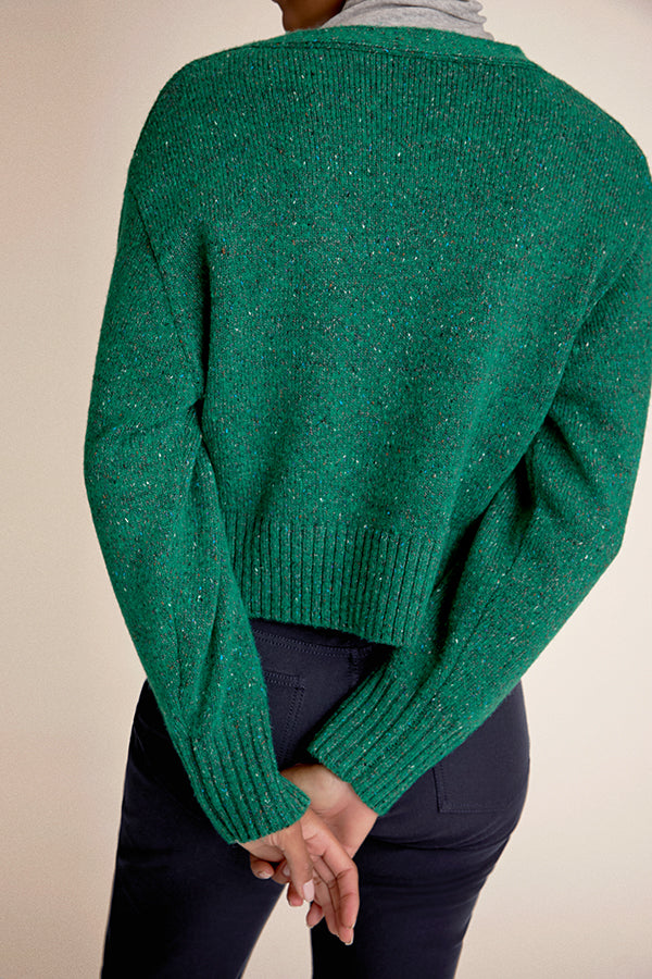 Manon Desk Cardigan - Chunky Knit :: Light Beige – M.M.LaFleur