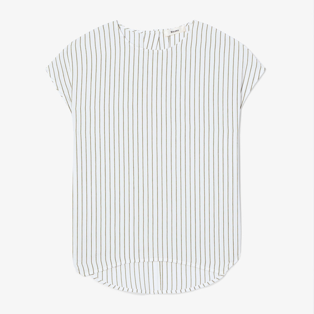 Striped shirt on a white background