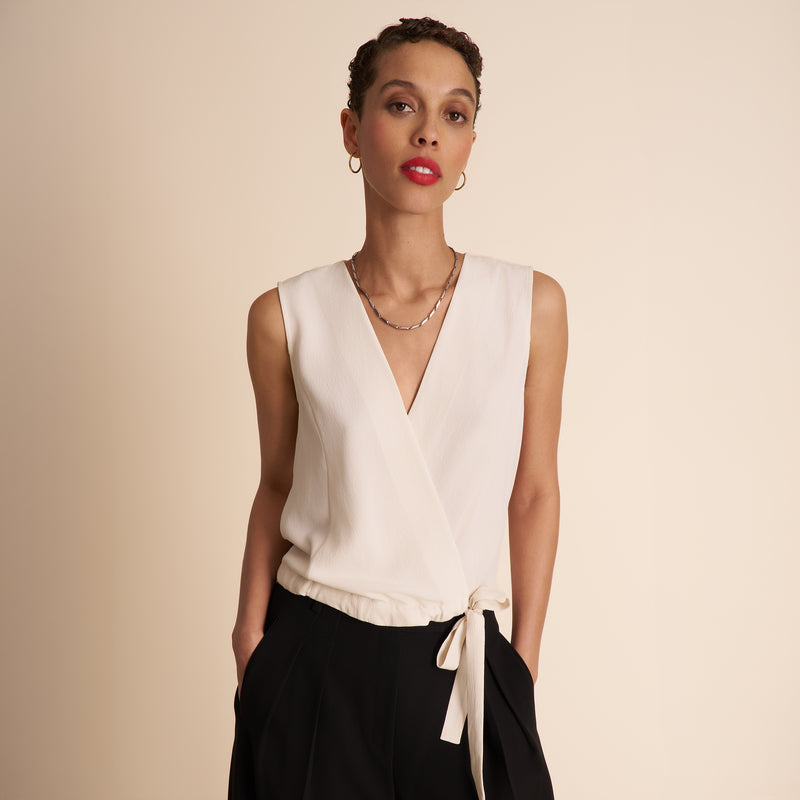 Elodie Tie-Waist Top