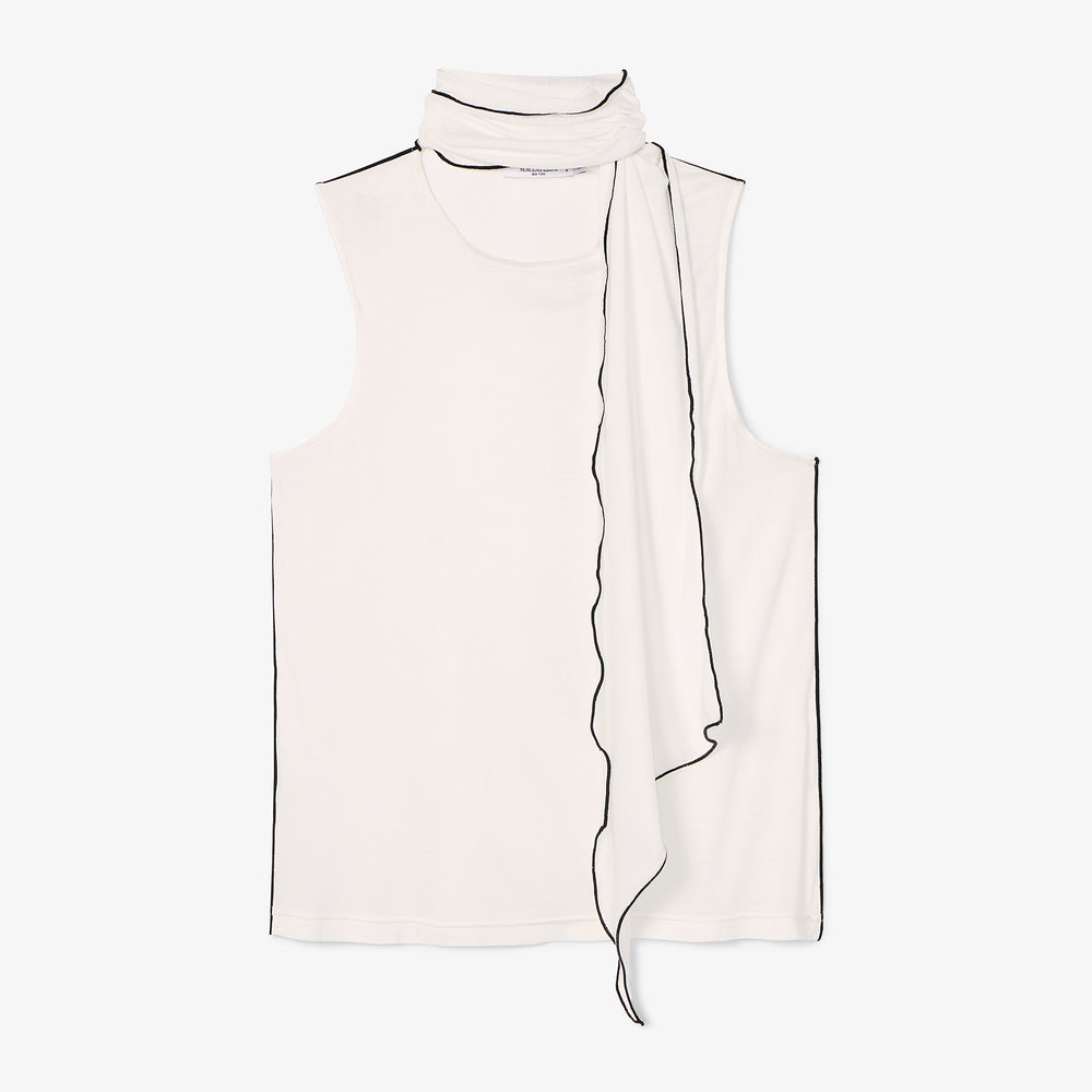 packshot image of the felicity top in cloud jersey