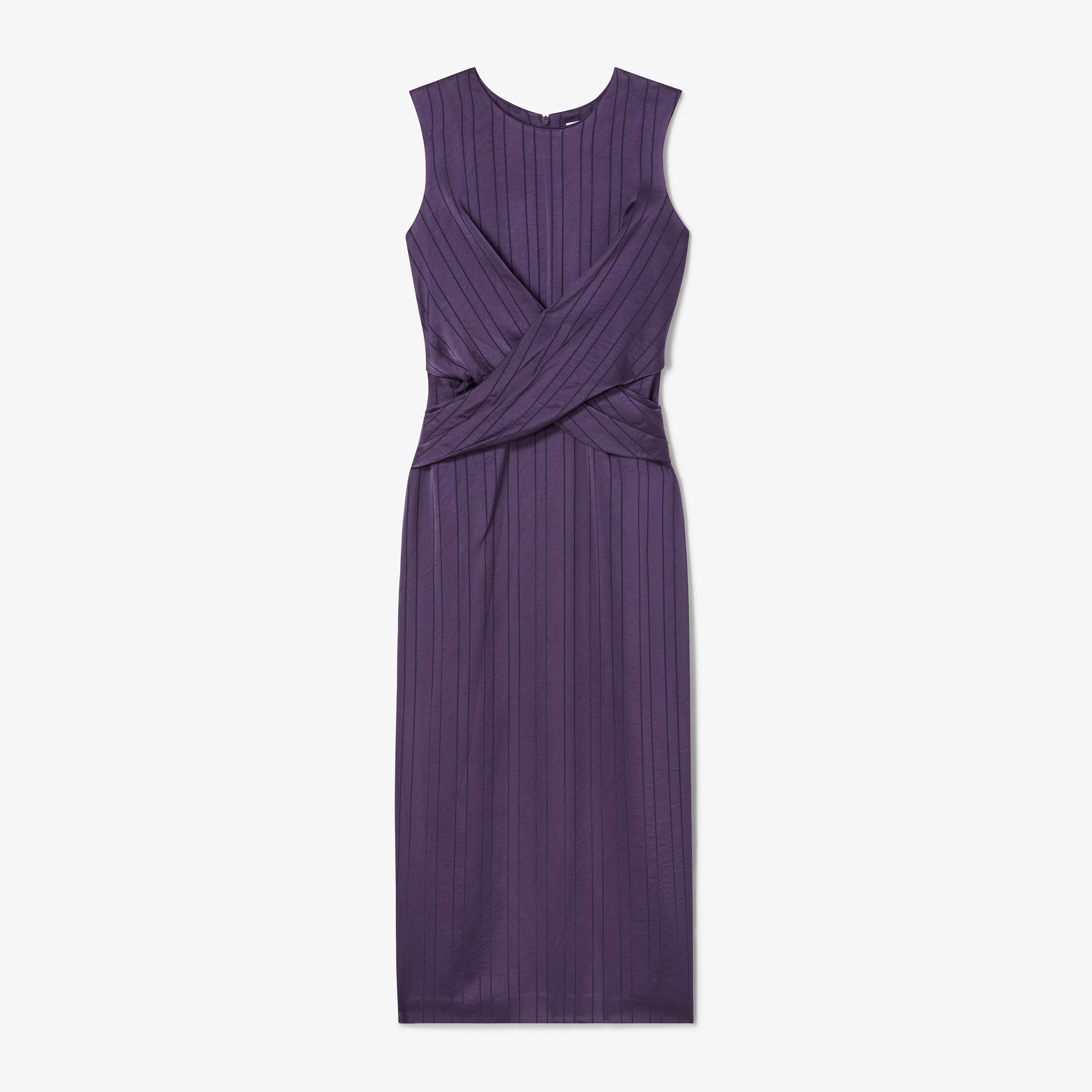 Gabriette Dress - Luxe Pointelle :: Deep Plum – M.M.LaFleur