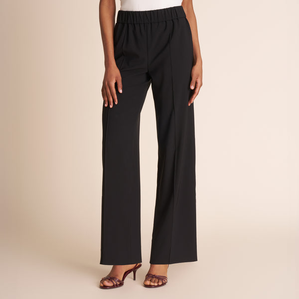 Harmon Travel Trouser - OrigamiTech :: Black – M.M.LaFleur