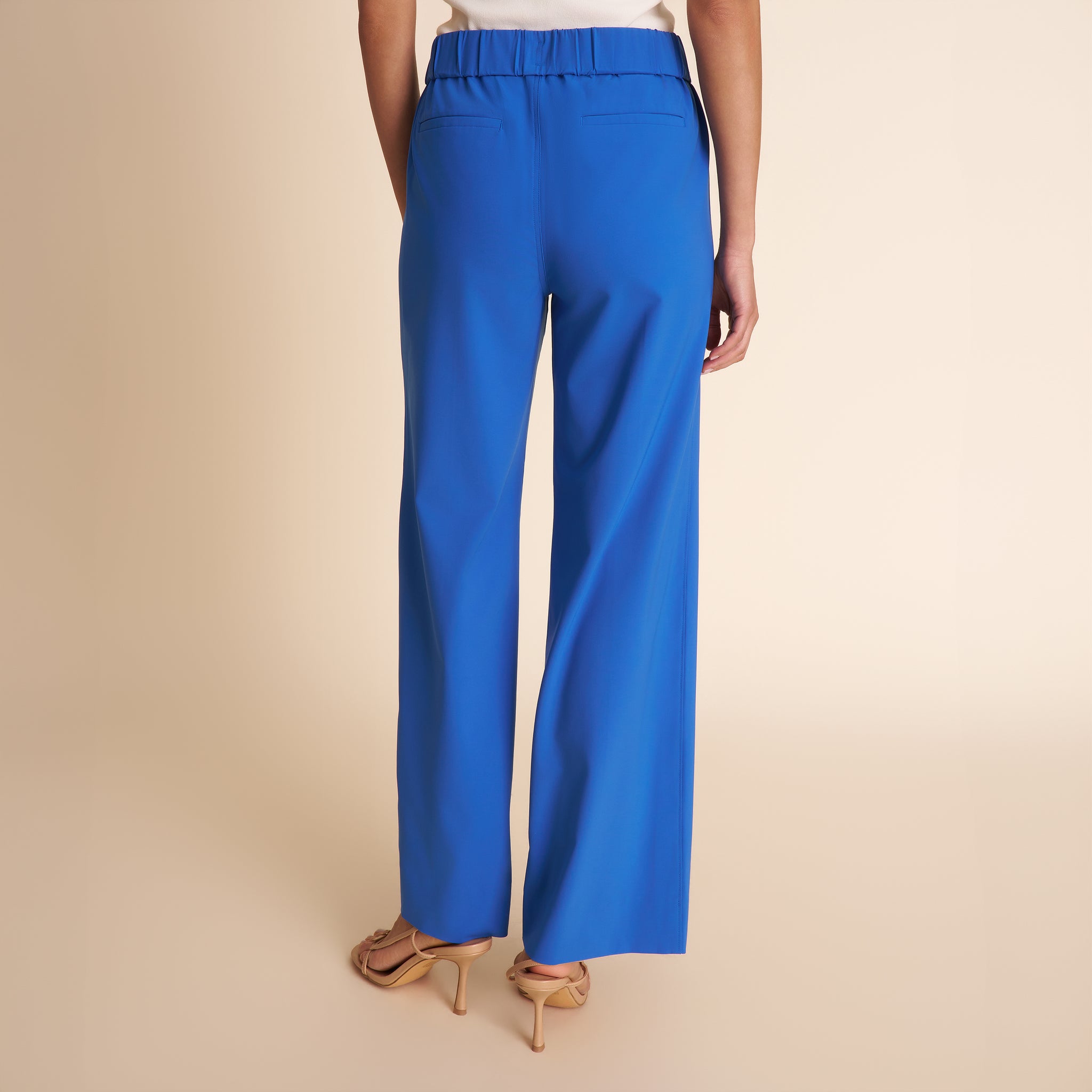 Harmon Travel Trouser - OrigamiTech :: Ocean Blue – M.M.LaFleur