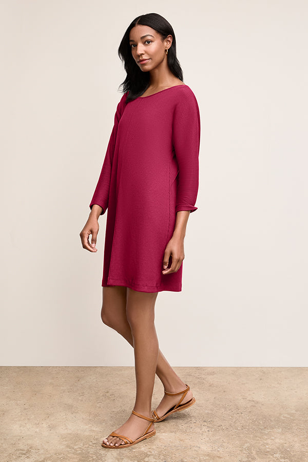 M.M.LaFleur Women's Ivana Plush Pima Toss-On Dress
