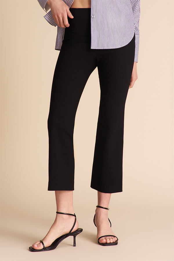 Kick Flare Foster Pant - Eco PowerStretch :: Black 0 Kick Flare Foster Pant - Eco PowerStretch :: Black 0