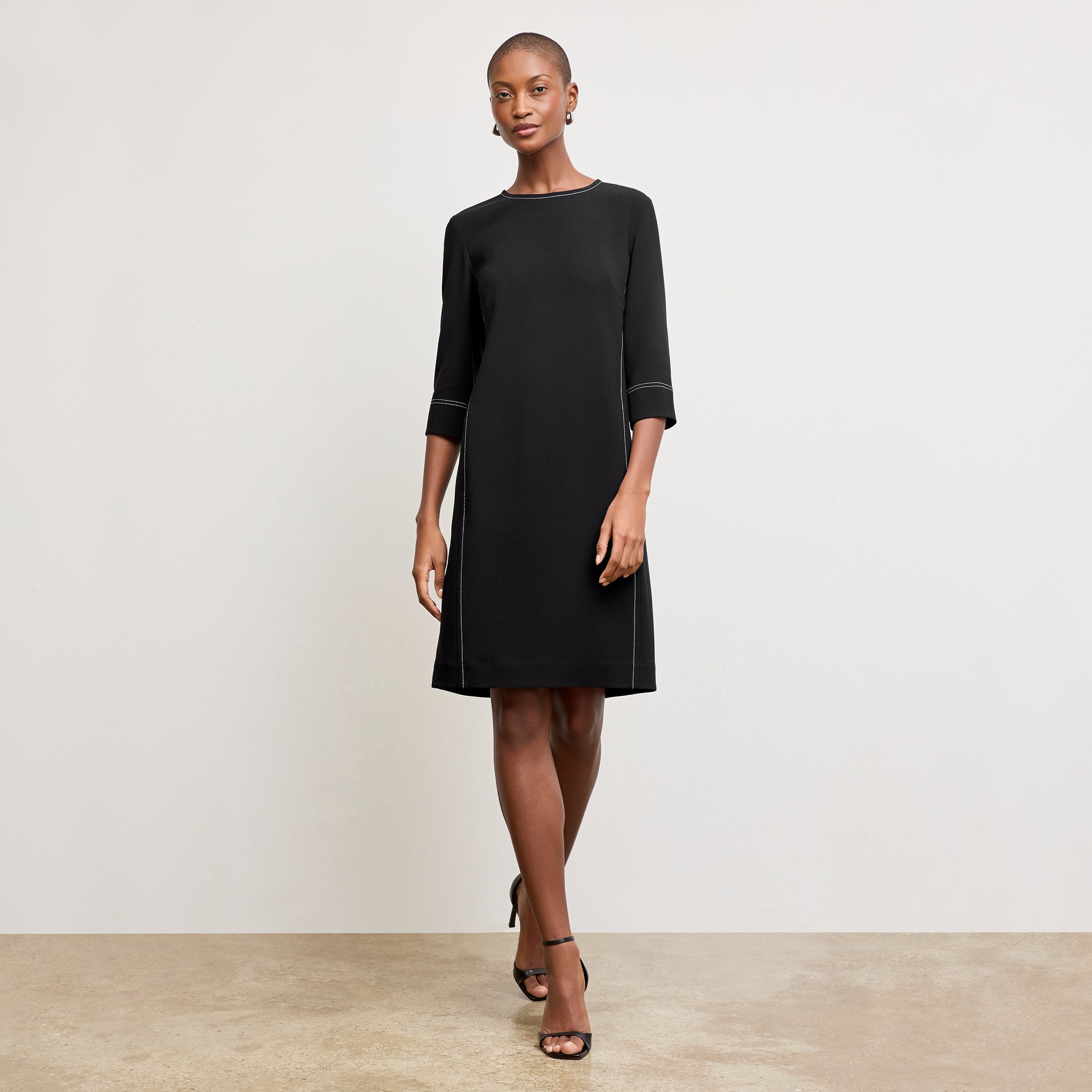 ladies black dress size 10 Women Size 10 Ulla Johnson Black Solid Midi Peplum Dress