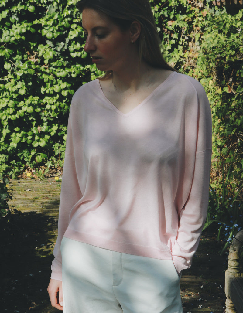 Nonchi Cashmere Lavande Sweater