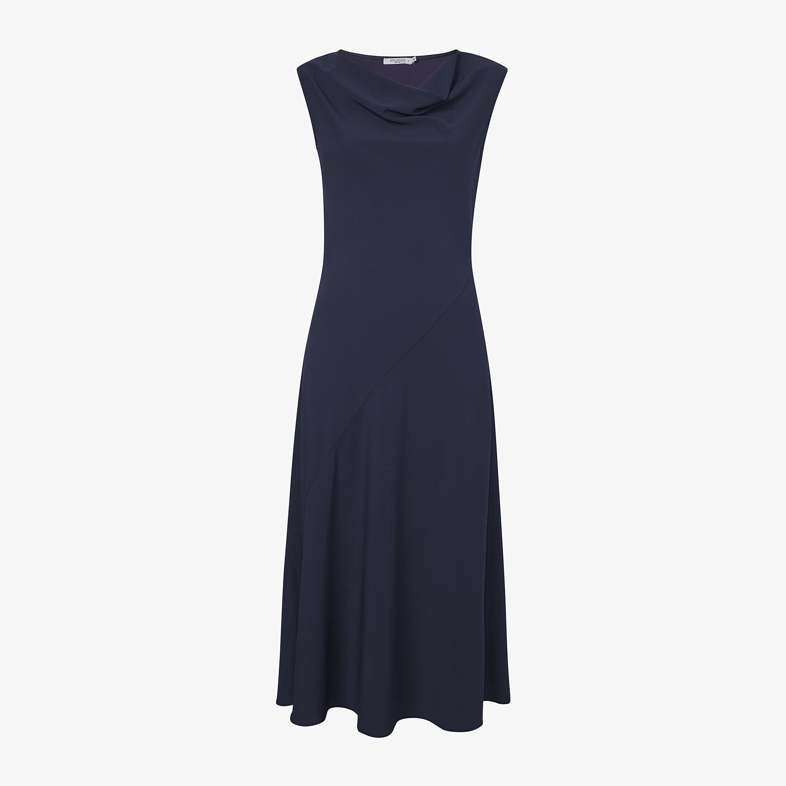 Priya Dress - Eco Heavy Soft Wave :: Caspian Blue – M.M.LaFleur