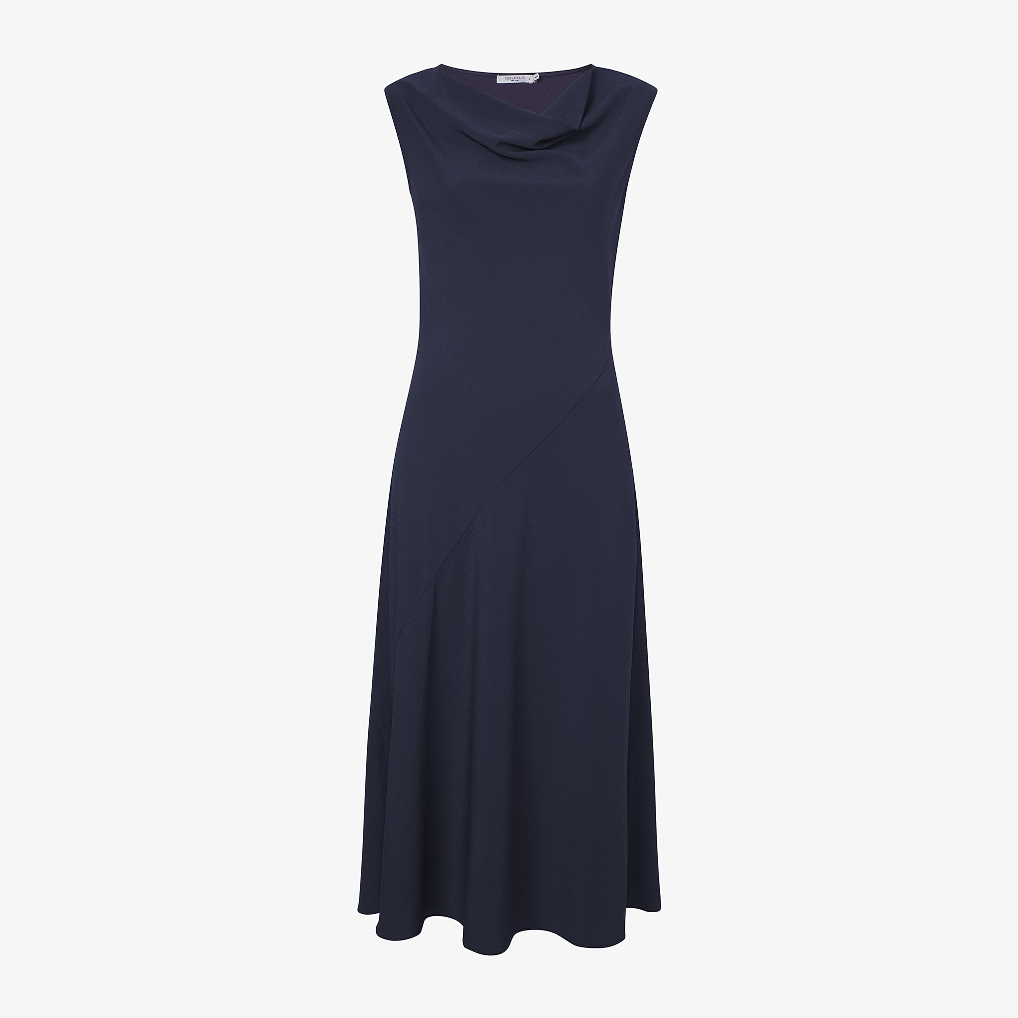 packshot image of the priya dress in caspian blue 