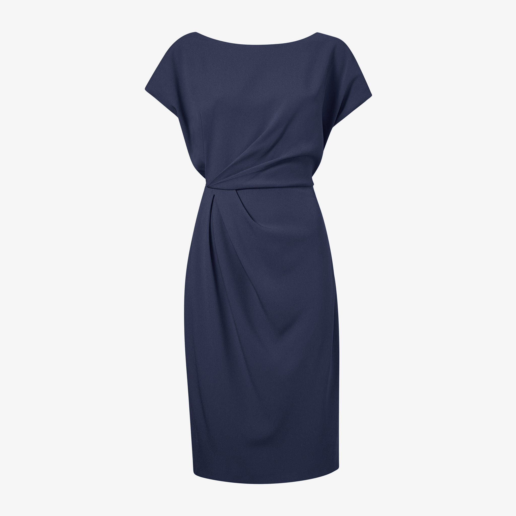 packshot image of the jillian dress in caspian blue