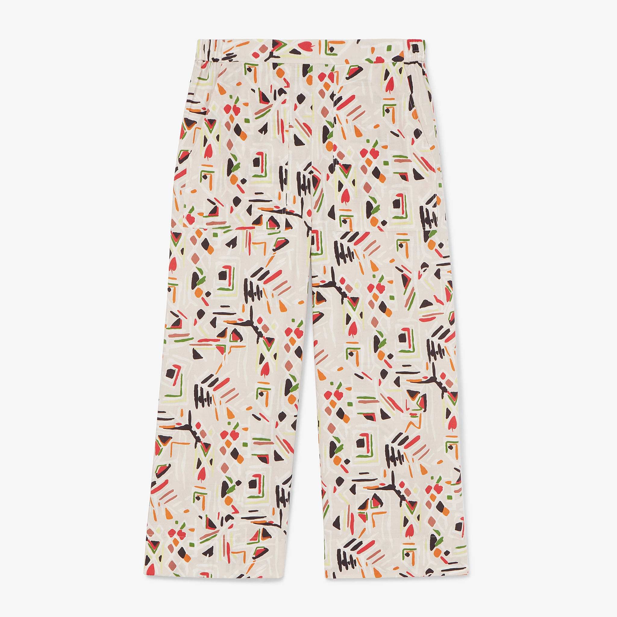 packshot image of the madelyn pant in rhythm print 
