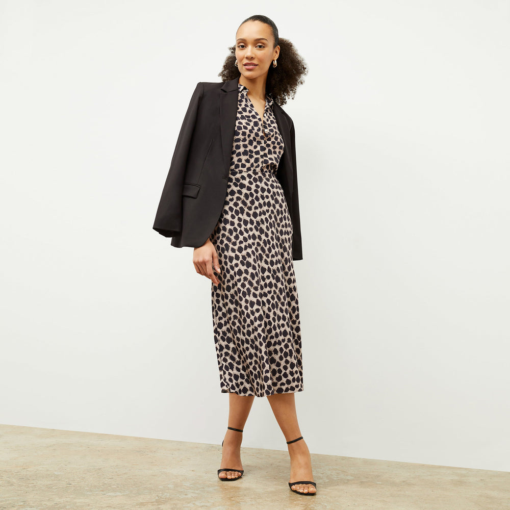 Orchard Skirt - Washable Silk :: Sahara Print