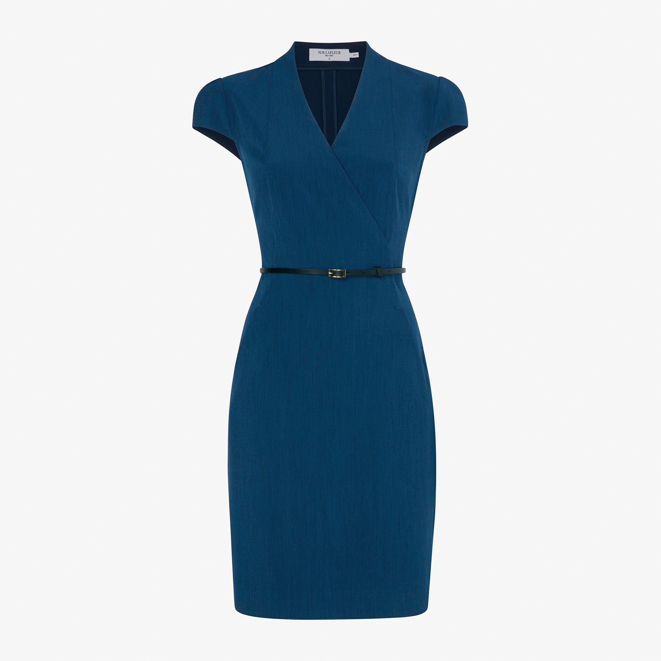 Toi Dress - Recycled WonderTex :: Deep Teal main image 0