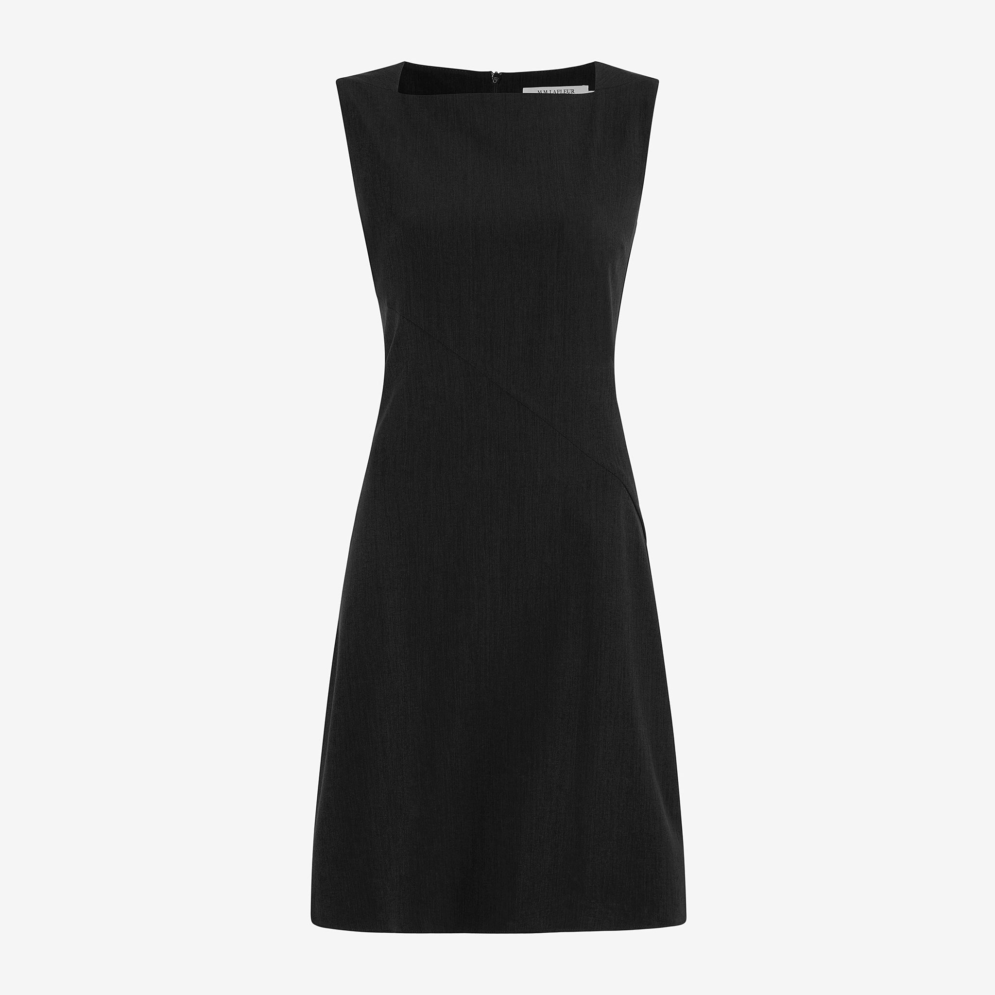 packshot image of the pauline dress in black