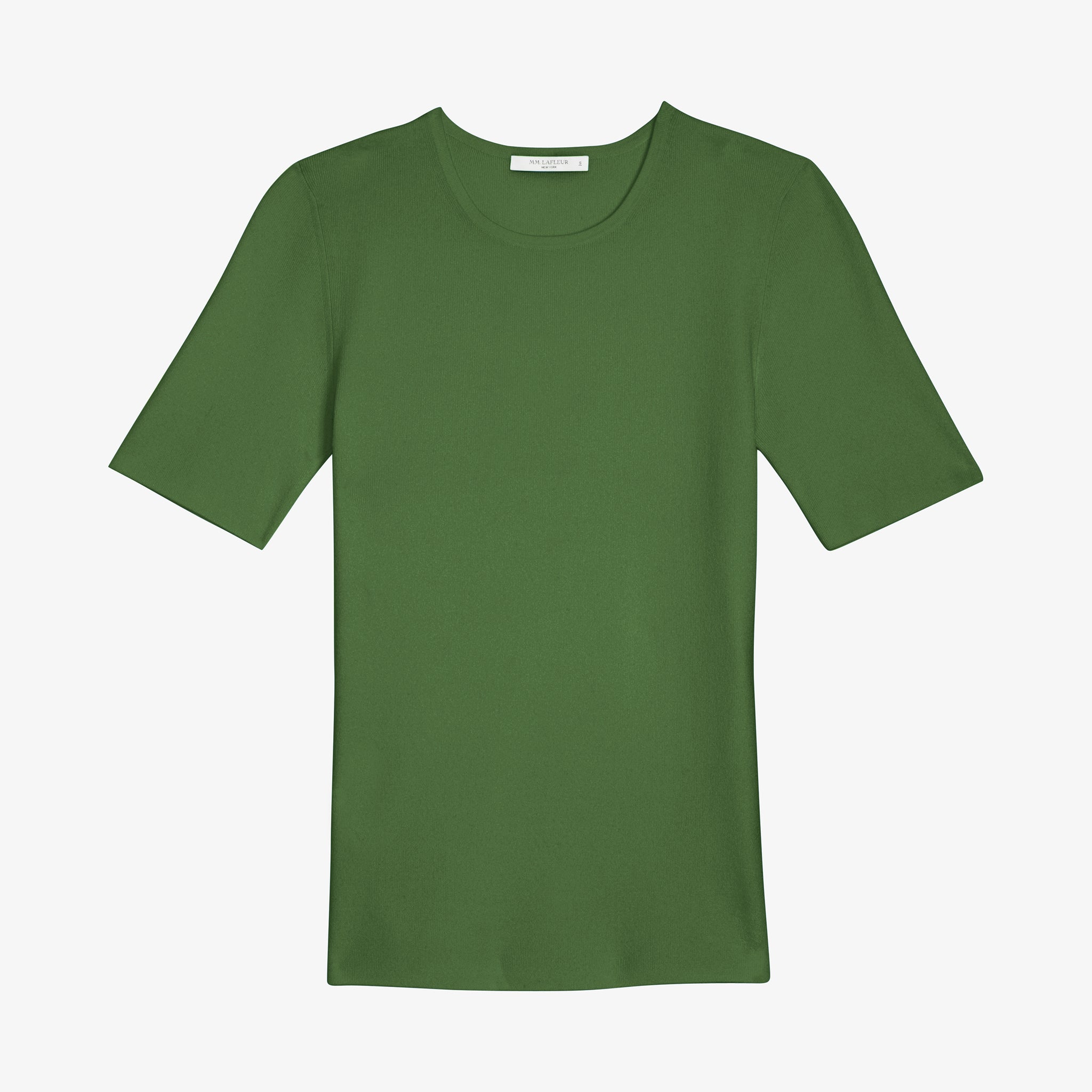 packshot image of the choe top in basil