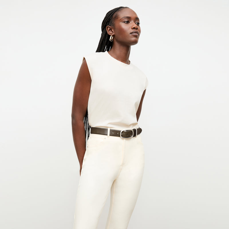 Oval Buckle Belt