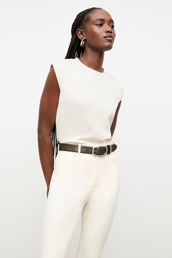 Oval Buckle Belt