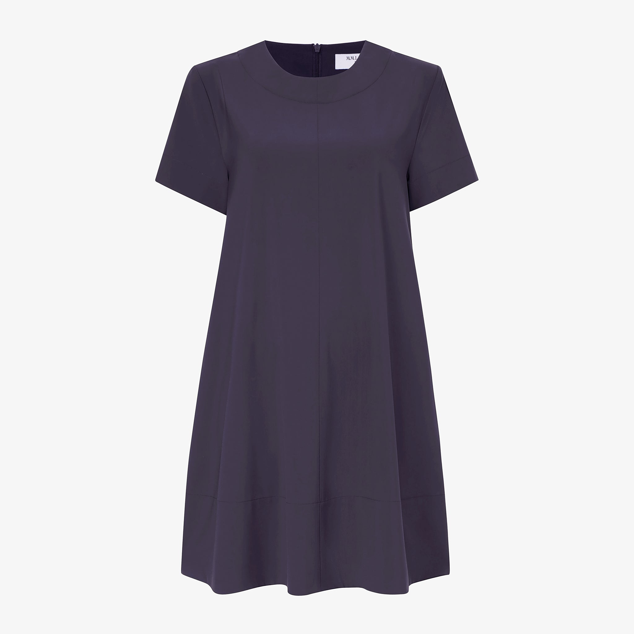 packshot image of the corrie dress in cool charcoal