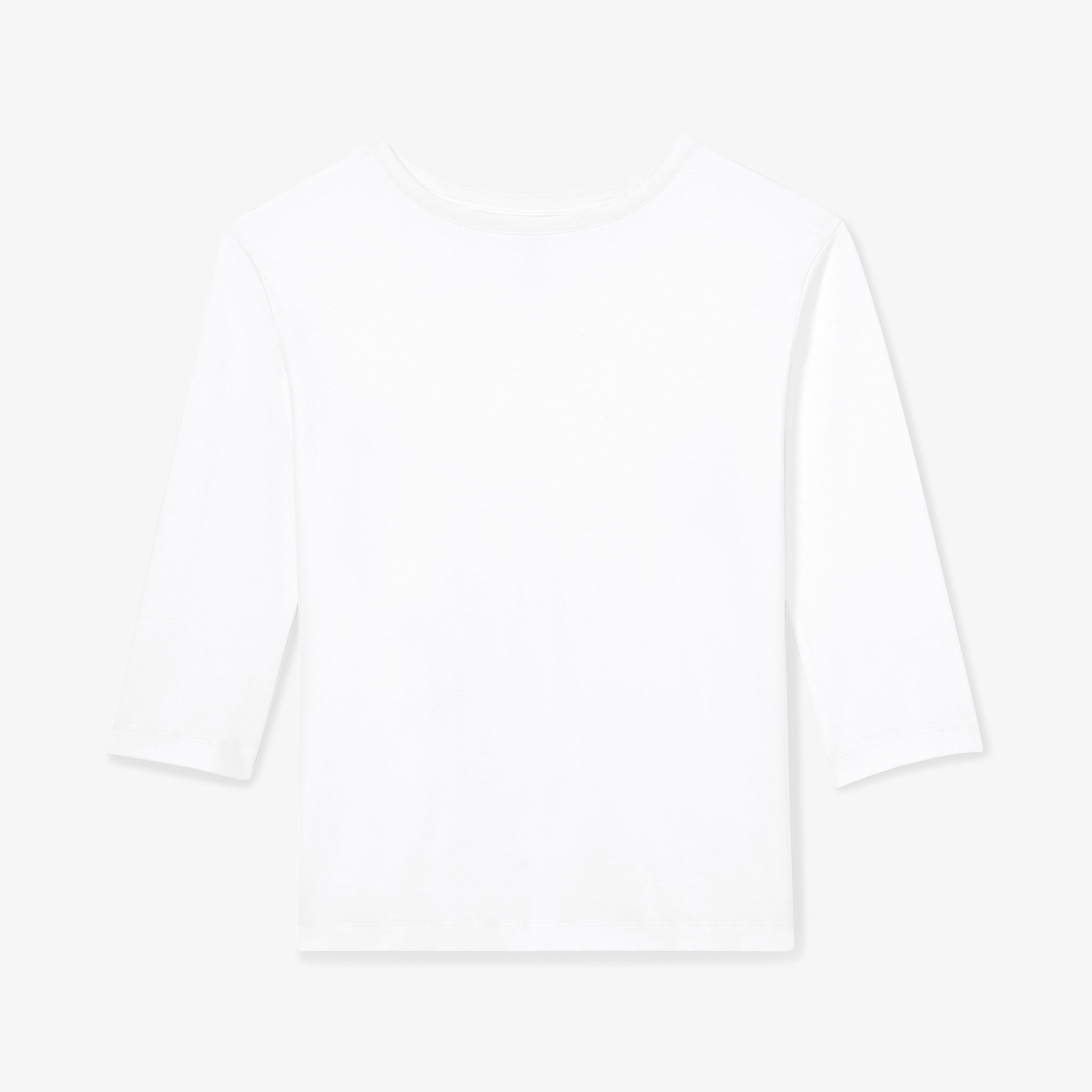 Packshot image of the owen t-shirt in white