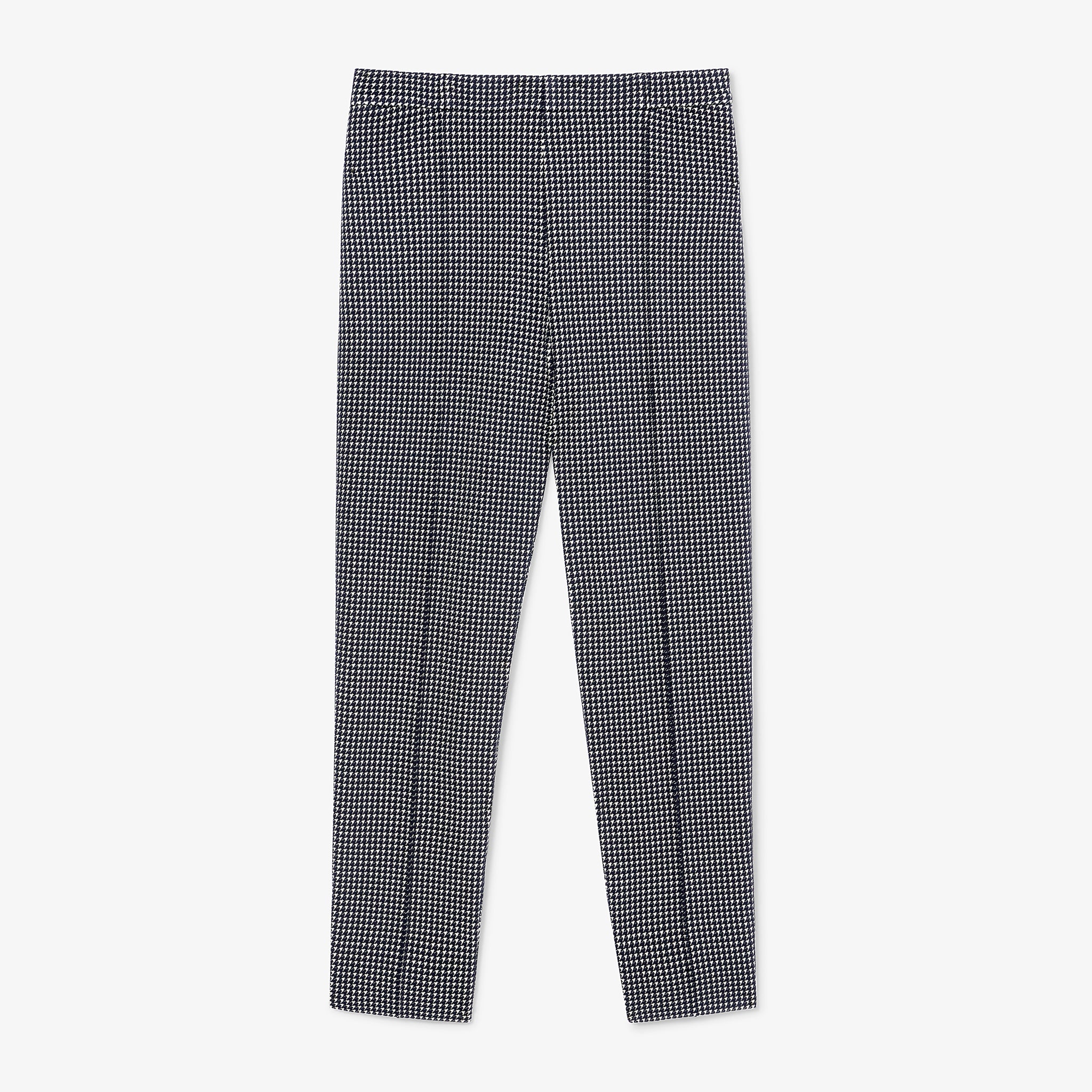 packshot image of the colby pant in stretch houndstooth