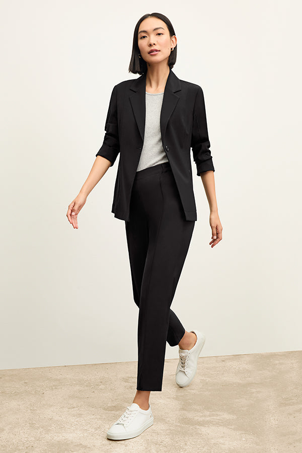 The Moreland Travel Blazer in Black — view 4