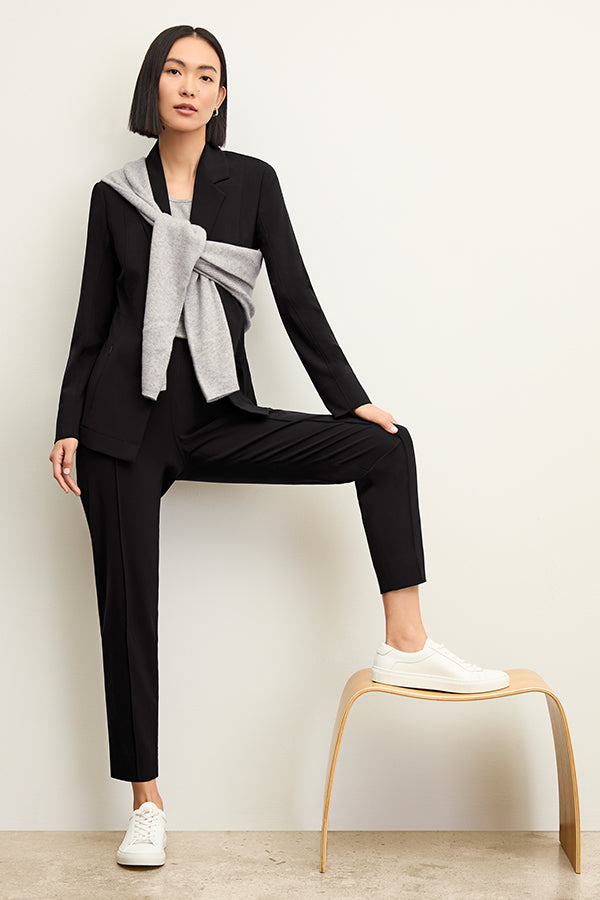 The Moreland Travel Blazer in Black — view 5