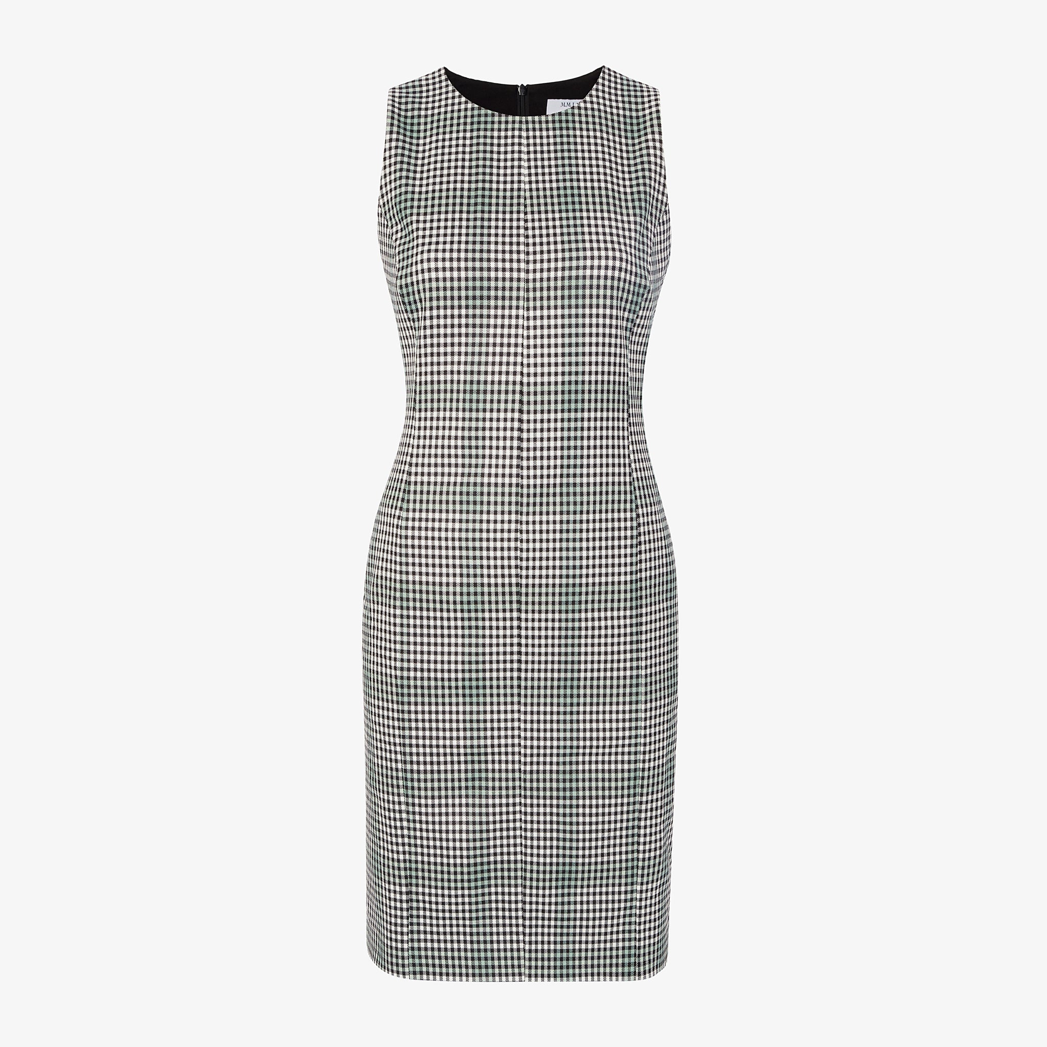 packshot image of  the constance dress in check plaid