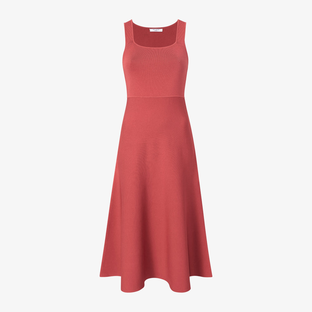 packshot image of the lottie dress in carnation