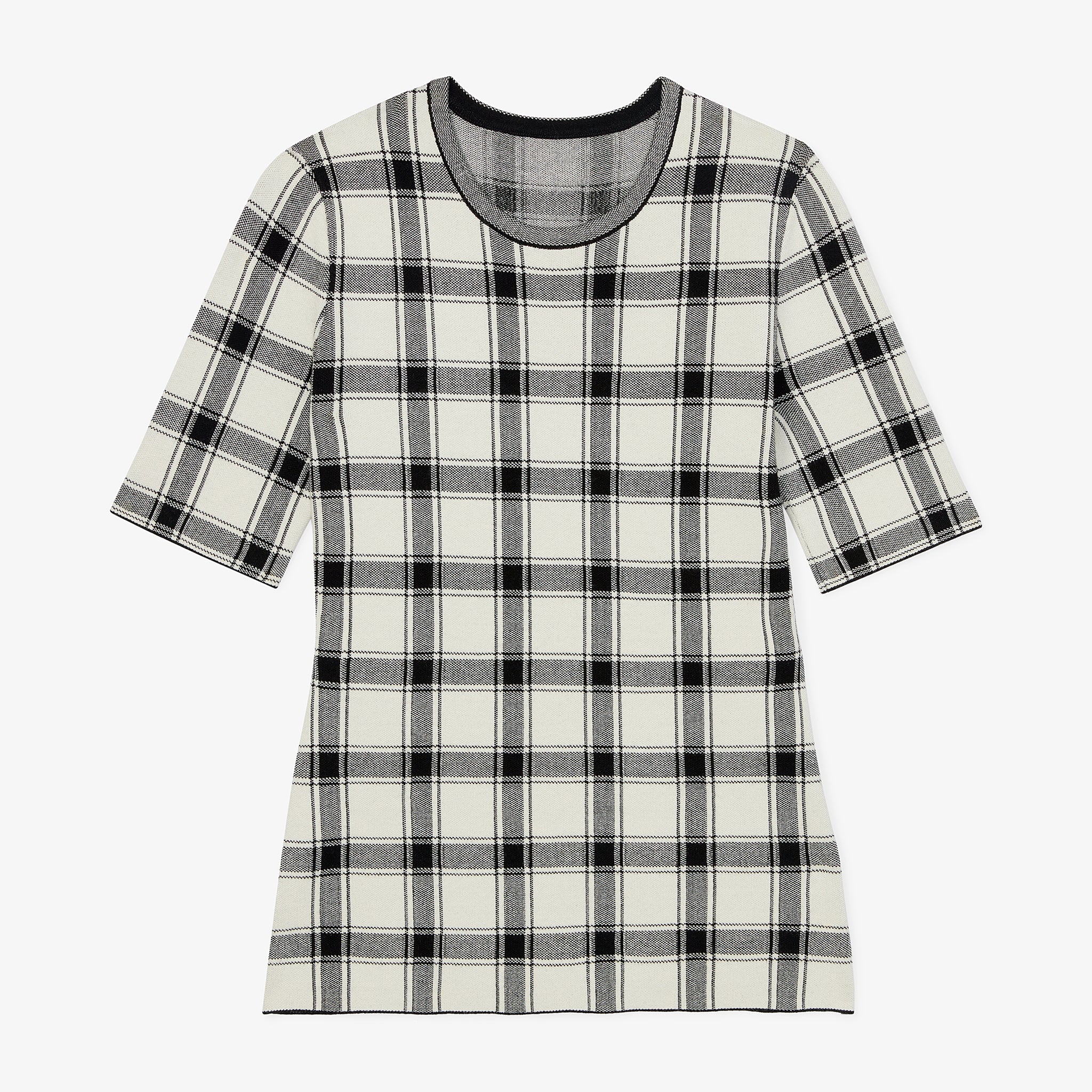 Choe Top - Eco 365Knit :: Bold Check